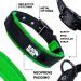 Black Rhino Comfort Collar | Super Soft Neoprene Dog Collar for All Breeds | Adjustable Reflective Weatherproof - Aqua/Gray Small - Buy Online on SooperMarket.com