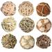Camiter 9 pieces of chewing cases rabbits kite stuff hamster toy small animals cubes for small animals hamsters rabbits guinea pigs chinchilla racing mice (8cm) different chewing cases