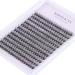 Cluster Eyelash 240pcs 40D 0.07 D Curl 12mm Cluster Eyelashes Extensions Soft Individual Lashes Natural False Eyelashes Cluster DIY Eyelash Extension At Home (12mm 40D 0.07D Curl) 1 count (Pack of 1) 40D 0.07D Curl