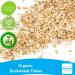 1kg Fenbrook Organic Buckwheat Flakes | Certified Organic Cereal - Buy Online on SooperMarket.com