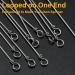 Alwonder 100 Pack Stainless Steel Wire Spinner Baits - Fishing Lure Making Kit for Bass, Trout, Walleye, Salmon, Catfish - 0.023-6.3 - 100 Packs - Buy Online on SooperMarket.com