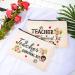 Teacher Appreciation Gift Set - 24 Piece Survival Kit, Makeup Pouch, Blessing Card Bracelet, and Cosmetic Bag for Teacher's Day - Elegant Style 9.1 x 5.9 Inch - Buy Online on SooperMarket.com