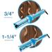 BaBylissPRO Nano Titanium Miracurl Advanced Automatic Hair Curler Auto Rotating Curling Iron 3/4" barrel 3/4" barrel Advanced - Buy Online on SooperMarket.com