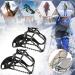 Stainless Steel Mountaineering Crampons - Ice Cleats for Men, Women, Kids - Anti-Slip Traction Snow Grips for Hiking, Climbing, Fishing - Safe Outdoor Gear - Buy Online on SooperMarket.com