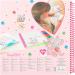 Depesche 12105 Princess Mimi Fingerprint Fun - Creative Coloring Book with 4 Ink Pads for Finger Painting | International Shipping Available - Buy Online on SooperMarket.com