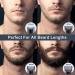 Men's Beard Trimmer - Cord/Cordless 40 Length Settings Rechargeable with Steel Blades - Precision Mustache & Facial Hair Trimmer for Men - Buy Online on SooperMarket.com