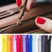 100-Piece 12-inch Nylon Coil Zippers Set - Colorful Sewing Supplies for Tailors and Crafts (20 Assorted Colors) - Buy Online on SooperMarket.com