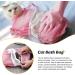 4-Piece Cat Grooming Bath Bag Set with Gloves and Nail Clippers - Perfect for Cats & Dogs Bathing and Nail Trimming - Buy Online on SooperMarket.com