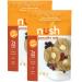 KETO Pancake Mix by Nush Foods - (2-Pack) - Original - Made from Flax, Gluten-Free, Grain Free, Paleo, Diabetic Friendly, No Sugar Added, Low Carb Snack, Healthy, Low Sugar, Low Net Carb, Low Glycemic Original 12.3 Ounce (…