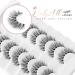 Fake Eyelashes Natural Look 7 Pairs 3D Faux Mink Wispy Lashes Onlyall Fluffy False Lashes Pack 14MM A15 A15-1 - Buy Online on SooperMarket.com