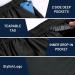 Haimont Men's 5 Inch Dry Fit Running Shorts with Pockets - Water Resistant & Lightweight | Gym Workout Exercise Shorts - Black (Small) - Buy Online on SooperMarket.com
