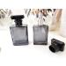 Z nitude Glassworks 50ml Rectangular Empty Glass Perfume Spray Bottle - Transparent Grey - Best for Travel & Essential Oils - Buy Online on SooperMarket.com