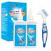 Deuvuo Mould Remover Gel UK 280g 2 Pack Mold And Mildew Remover Gel With Brush For Washing Machine Mould Extreme Gel For Bathroom Painted Walls Tiles Ceiling Window Seals Wood (10 Fl Oz) 140 ml (Pack of 2)