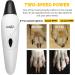 LuckyTail Dog Nail Grinder Trimmer: Professional 2-Speed Electric Pet Grooming Tool Kit | Quiet & Painless Paw Clipping | Rechargeable - Buy Online on SooperMarket.com