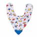 Nuby ID4290 Bandana Bib with Teething Ring - Stylish & Functional Baby Bib - Assorted Colors - Shop Internationally Now! - Buy Online on SooperMarket.com
