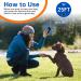 PWEZON Rechargeable Ultrasonic Anti Dog Barking Device | Dual Sensor Deterrent with Training Modes and LED Flashlight - 25 FT Range - Buy Online on SooperMarket.com
