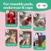 Organic Menstrual Stain Fighting Detergent Strips | Unscented Menstrual Cup & Cloth Diaper Wash | Eco-Friendly Enzyme Blood Stain Remover - Buy Online on SooperMarket.com