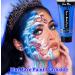 Go Ho Blue Cream Face Body Paint - Water-Based Makeup Kit for Kids Parties, Cosplay, Halloween - 2.37oz - Buy Online on SooperMarket.com