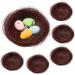 Besportble 100 Stk Simulated Vogel-Nest - Handgemachte Vogelh user f r M rcheng rten Rustikales Wohnambiente & kologisches Osternest aus Hanfseide - Buy Online on SooperMarket.com