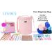 Leudes Crochet Tote - Water Resistant Yarn Storage Organizer - Pink - Buy Online on SooperMarket.com