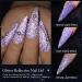 MEET ACROSS UV Nail Polish Glitter Gel Nail Gel Set Glitter Gel Nail 6 Colours Gel Polish Kit Gel Polish UV Colour Gel Set Manicure Gift Set Reflective Glitter-B - Buy Online on SooperMarket.com