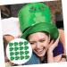 STOBOK 1 Set 20 Pcs Patch St Patricks Day Patches Leaf Embroidered Hot Melt Adhesive Film Clothing - Buy Online on SooperMarket.com