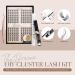 Shop LASHVIEW DIY Lash Extension Kit - 144 Pcs Waterproof Cluster Lashes with Bond & Seal Mascara Brush & Glue Remover for Stunning At-Home Extensions - Buy Online on SooperMarket.com