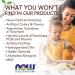 Buy Now Foods Organic Flax Seed Meal 1.4 lbs - Nutrient-Rich Superfood - Buy Online on SooperMarket.com