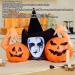 Topyond Halloween Light up Mask LED Light Face Cover EL Cold Light Emitting Up Scary Skull Face Cover for Party - Buy Online on SooperMarket.com