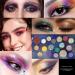 FREEORR 18 Colors Galaxy Eyeshadow Palette - High-Pigmented Shimmer & Matte Shades - Buy Online on SooperMarket.com
