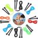 JUSDO 8 Pack Adjustable PVC Jump Rope for Cardio Fitness - Versatile Exercise Tool for Kids and Adults - 9 Feet - Buy Online on SooperMarket.com