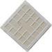 12 Ceramic White Tiles 4 1/4 x 4 1/4 with Cork Backing Pads for Coaster Making and Painting Projects - Ideal for Alcohol Ink and Acrylic Pouring - DIY Craft Supplies - Buy Online on SooperMarket.com