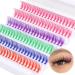 140Pcs CC Curl Colored Lash Clusters for DIY Eyelash Extensions | ALPHONSE Style A - 6 Colors - Buy Online on SooperMarket.com