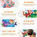 Fnsel Baby Book - 2-Piece 3D Fabric Toy Set for 0-12 Months | Crackling Feeling Book & Quiet Book Gift for Girls - Buy Online on SooperMarket.com