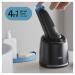 Braun Series 7 7075cc Electric Razor for Men - Waterproof Foil Shaver, Wet & Dry Shave with Beard Trimmer, Rechargeable - Includes Clean & Charge SmartCare Center and Leather Travel Case - Black - Buy Online on SooperMarket.com