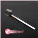 2 in 1 Eyebrow Brush & Lash Comb - Professional Reusable Metal Eyelash Separator with Stainless Steel Teeth & Natural Wood Handle for Women | Perfect Eye Makeup Tool - Buy Online on SooperMarket.com