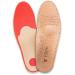 ORTRI Orthopedic leather insoles against SHOCK ABSORBER latex foam/size 43