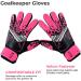 EFAH Sports Soccer Goalkeeper Gloves for Boys | Size 6 | Ages 13-15 | Great Grip & Comfort | Pink - Buy Online on SooperMarket.com