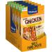 Vitastras bonas chewing rods with chicken and cheese dog snack with chicken meat in the recoverable bag without adding sugar and grain (7x 80g) chicken + cheese