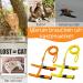 Adjustable Nylon Cat Leash & Harness Set | Soft Orange Cat Dishes for Kittens Puppies & Rabbits - Buy Online on SooperMarket.com