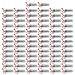 80 Pack ER6VCT ER6V/3.6V PLC Battery for Robot OTC 2000mAh with Small Brown Plug