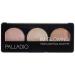 Palladio I'm Glowing Illuminating Highlighting Palette - High Pigmented Shimmery Bronzer Powder Set - Buy Online on SooperMarket.com