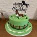 Arthsdite Horse Happy Birthday Cake Topper Horse Racing Theme Birthday Party Decoration for Boys Girls Men Women Kids Birthday Party Decoration Supplies-Black Glitter - Buy Online on SooperMarket.com