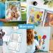 TTPOLONG A3 Diamond Painting Storage Book - Blue Diamond Art Portfolio with 30 Clear Plastic Sleeves - 16.8X12.5 Inch Organizer for Diamond Painting Supplies - Buy Online on SooperMarket.com