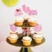 Cyodoos 24 Pcs Happy Mothers Day Cupcake Toppers Glitter Cake Toppers Cupcake superman Thank you Mom Happy Birthday Party Supplies Decorations Pink - Buy Online on SooperMarket.com