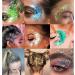 6 Colors Glitter Gel Set for Eyes, Hair, Nails - Sparkling Mermaid Holographic Sequins - Festival & Halloween Makeup Kit - Buy Online on SooperMarket.com