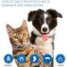 DEWEL Tick Collar for Dogs - Adjustable 63.5cm Waterproof Flea & Tick Protection - Buy Online on SooperMarket.com