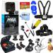 GoPro MAX 360 Action Camera All in 1 PRO Accessory Bundle Includes: Extreme 32GB MicroSD, Head and Chest Strap, Floaty Bobber, Selfie Stick, Carry Case and More
