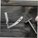 Mikinona Eyebrow Shaping Tool - Premium Manual Razor for Men's Grooming | Face & Beard Shaver Steel Folding Razor for Perfect Hairdressing - Buy Online on SooperMarket.com