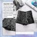 FEESHOW Kids Gymnastic Shorts Glitter Ballet Dance Metallic Spandex Shorts Black 12-16 Years - Buy Online on SooperMarket.com